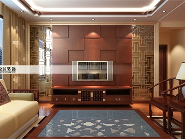哈尔滨金水尚都中式家装风格展示，新房装修做中式风格