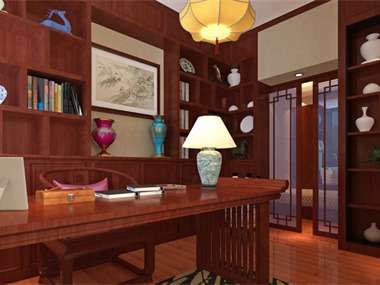     中国传统的室内设计融合了庄重与优雅双重气质