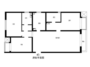 業(yè)主為一家兩口。設計需求：業(yè)主都是年輕人，喜歡時尚