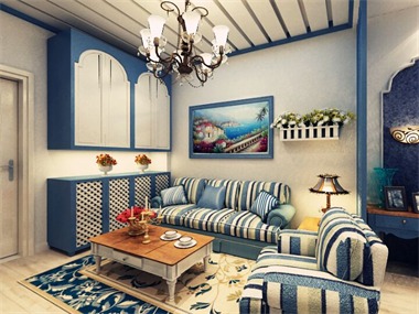 地中海风格，清新怡然，让家更舒适温馨！