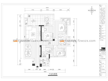 設(shè)計(jì)師以簡潔明快的設(shè)計(jì)風(fēng)格為主調(diào),在總體布局方面,