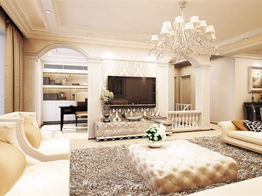 本案为南京中惠置业的“顶级豪宅”，该套案例在室内设