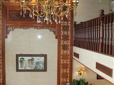 中式客厅吊顶效果图