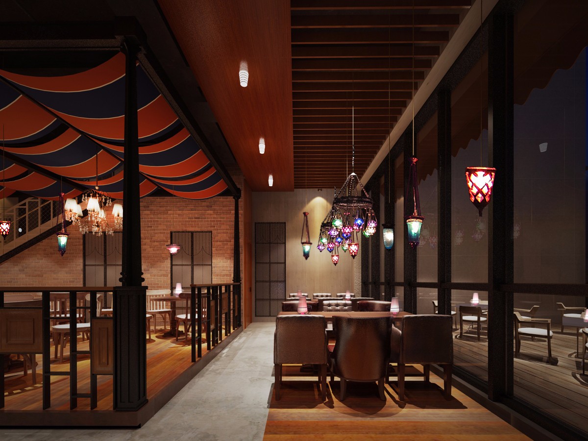 韩餐厅设计——“创作”苏州店