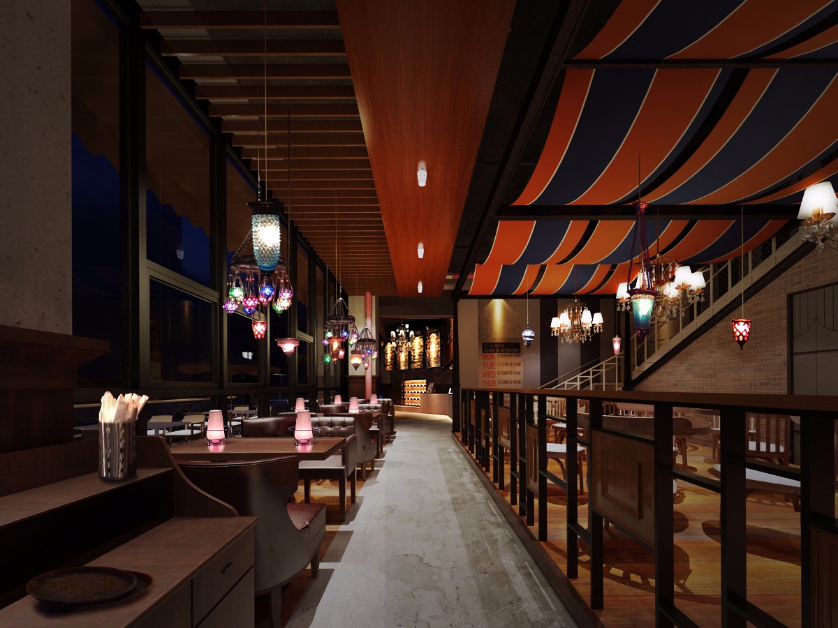 韩餐厅设计——“创作”苏州店