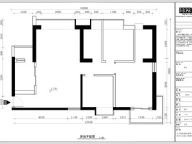 趙婷-北歐風(fēng)三居室改造平面圖