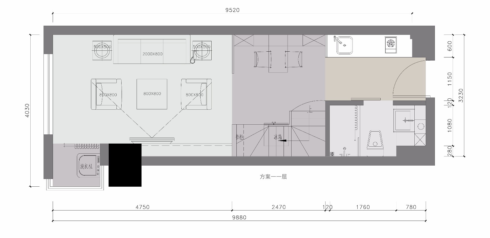 苏州圆融公寓户型设计平面图