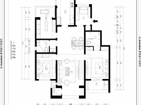 頂層LOFT現(xiàn)代簡約風(fēng)格平面圖