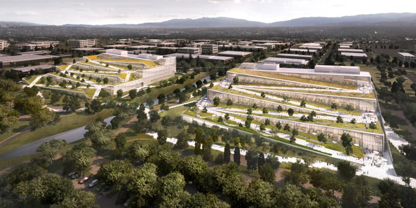 Google加州新总部，近10万平米，取名“加勒比”