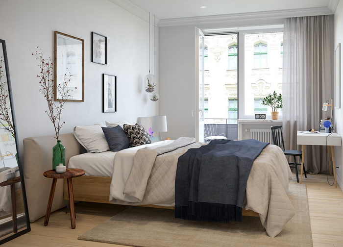 Scandinavian style apartment (9)