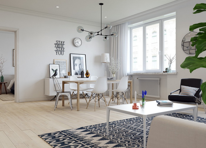 Scandinavian style apartment (1)