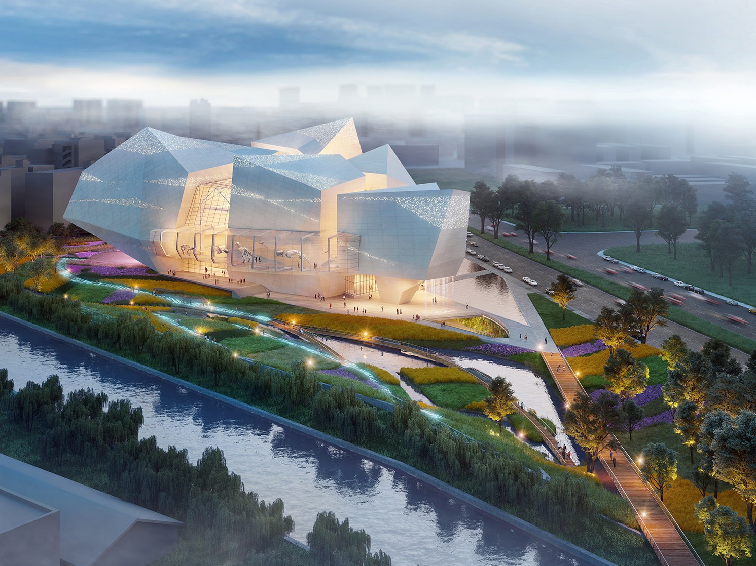 佩里·克拉克·佩里建筑師事務所贏得成都自然博物館國際設計競賽