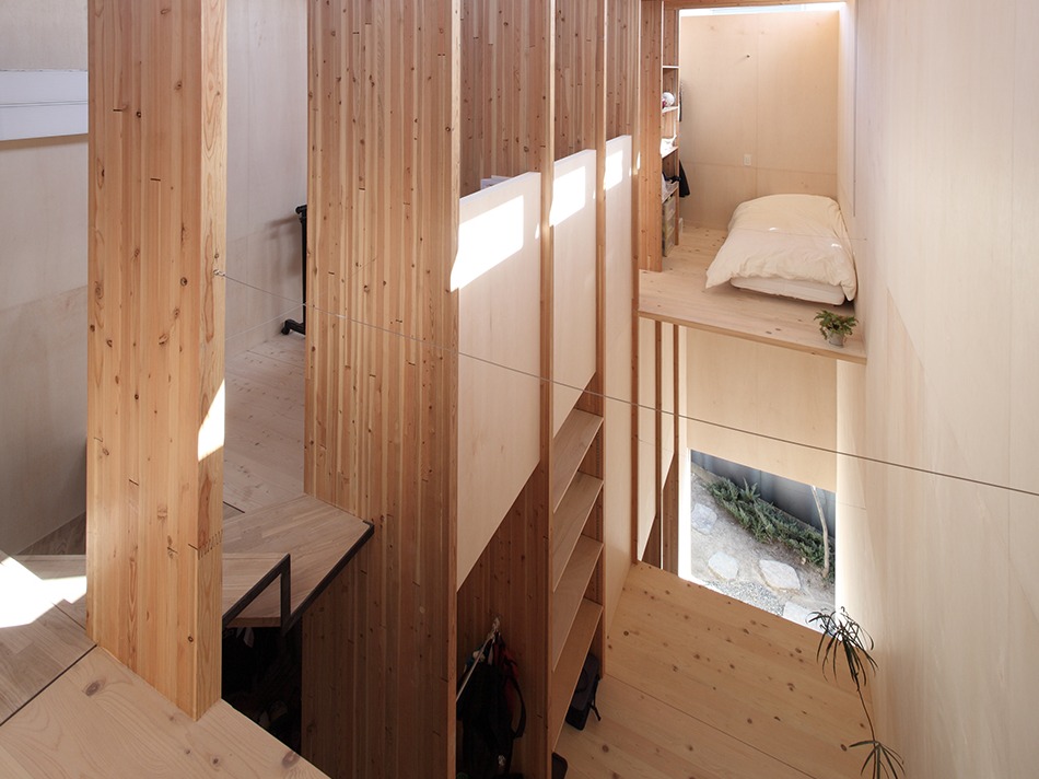 日本T住宅，T型結構帶來的自由空間