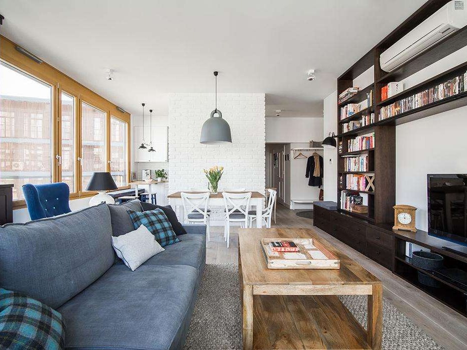 斯德哥尔摩两居公寓 简约通透的北欧新居