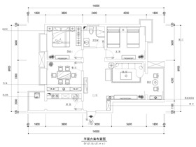 中式平面设计效果图